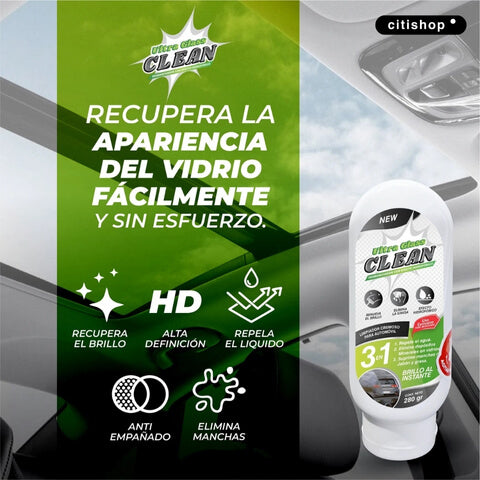 Ultra Glass Car - Crema Hidrofóbica
