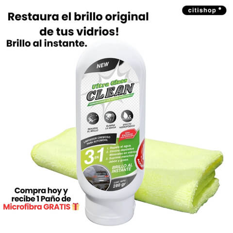 Ultra Glass Car - Crema Hidrofóbica