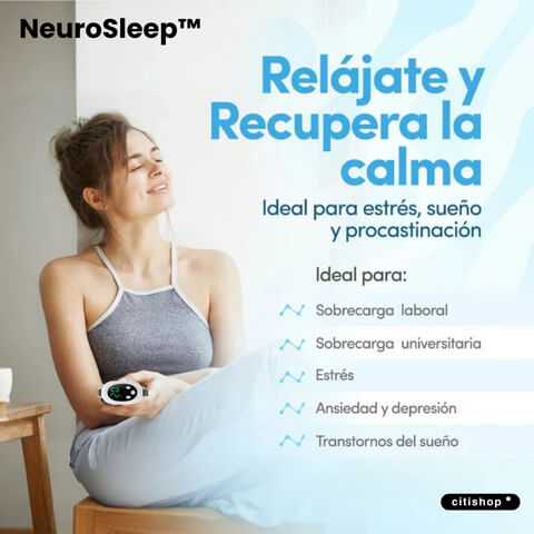 NeuroSleep™: Apaga tu mente, enciende el sueño