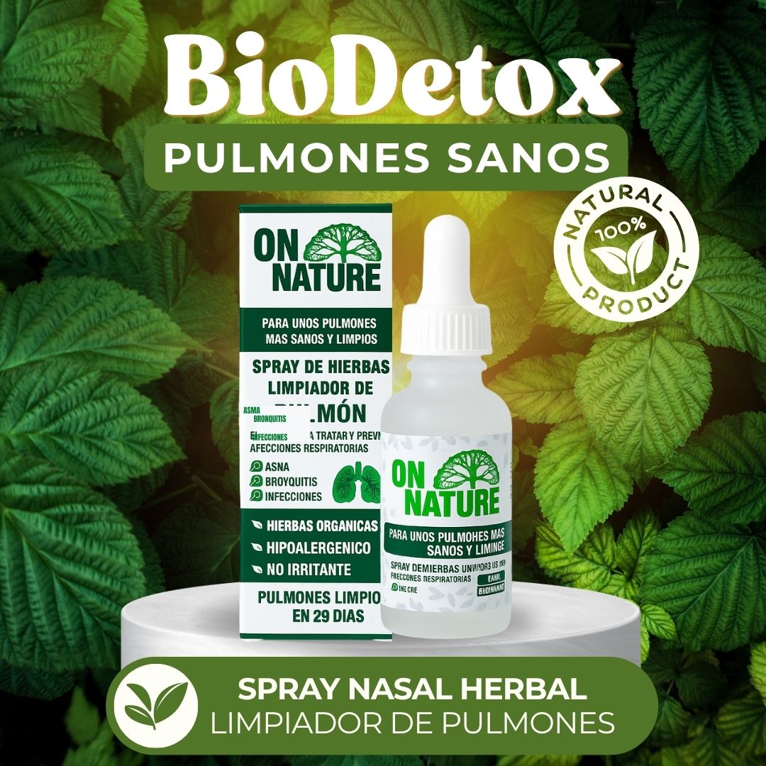 Spray BioDetox - Limpiador de Pulmones