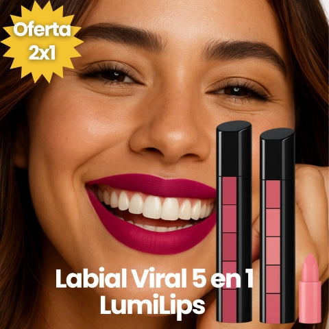 LumiLips - Labial Viral 5 en 1